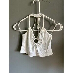 Cropped O ring tank top S